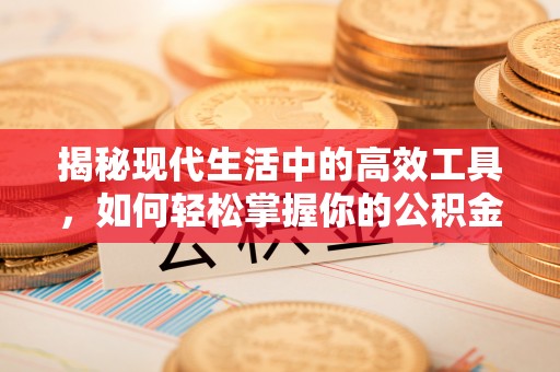 什邡揭秘现代生活中的高效工具，如何轻松掌握你的公积金查询方式