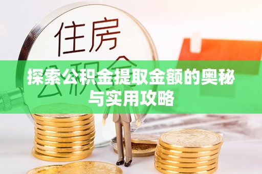 什邡探索公积金提取金额的奥秘与实用攻略